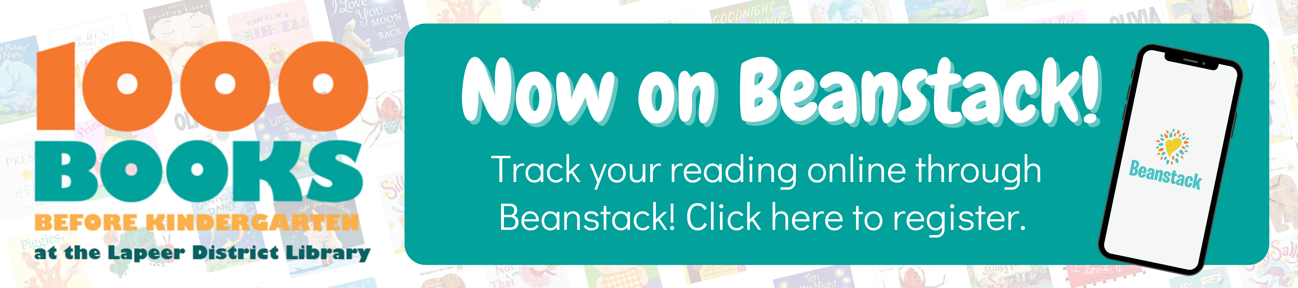 1,000 Books Before Kindergarten Lapeer District Library